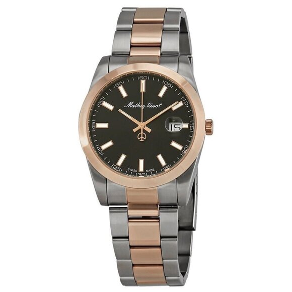 FX04196B NWT Mathey-Tissot Fashion Men's Quartz Steel Authentic Watch - Picture 1 of 3